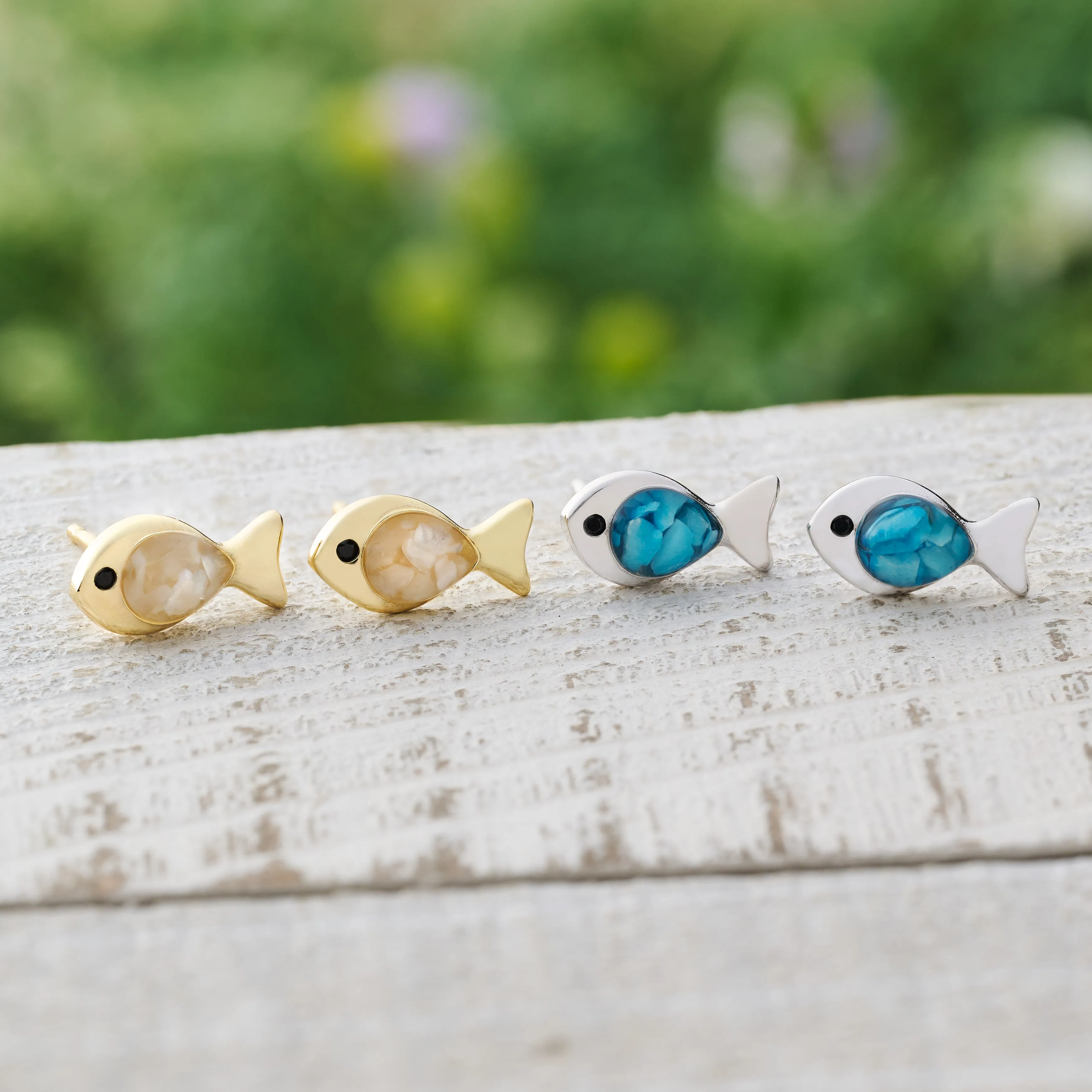 Sterling Silver Sand Fishie Stud Bundle