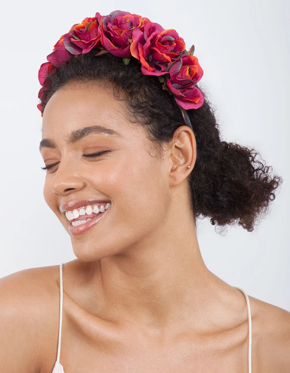 Sunset Flower Crown