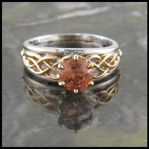 Tanzanian Zircon Custom Ring