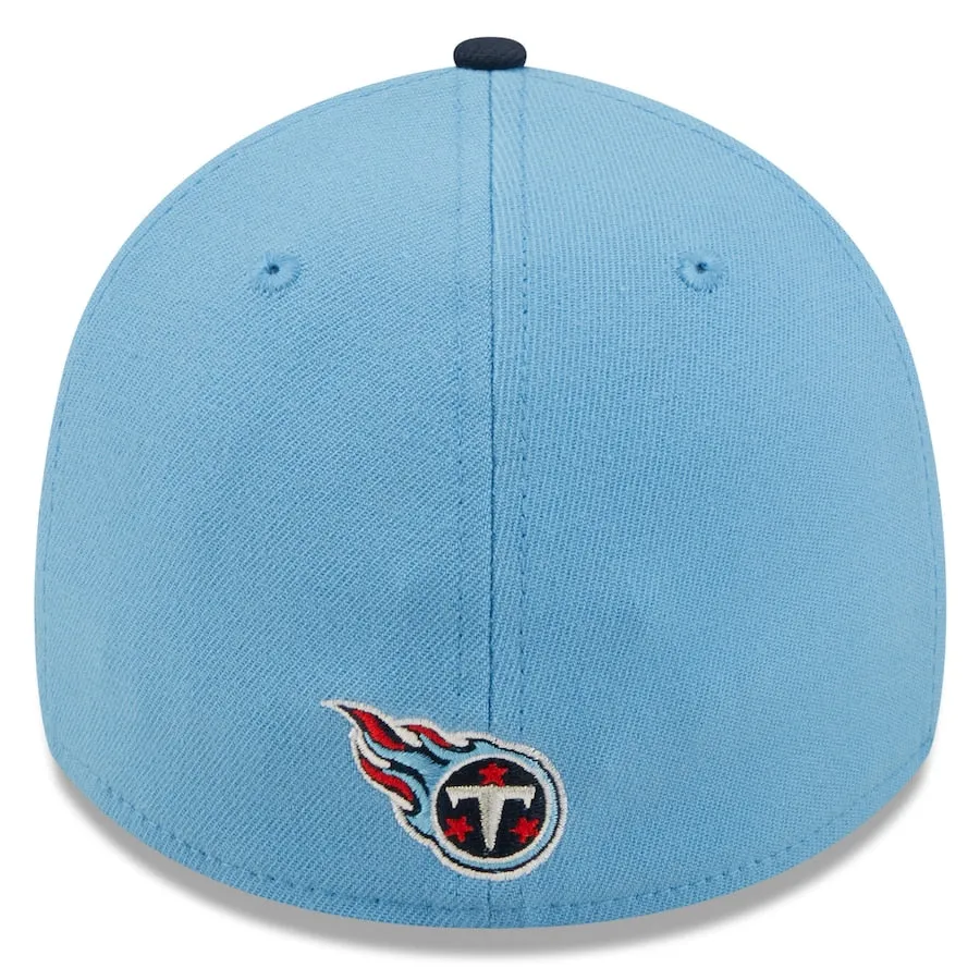 Tennessee Titans Light Blue SEC 2022 Sideline 39THIRTY Flex Hat