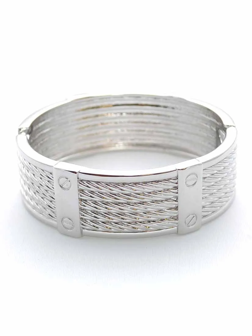 Trim and Proper Bangle Bracelet (2 Colors)