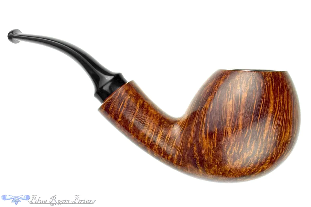 Tsuge Ikebana 059 (2013 Make) Bent Egg with Teardrop Shank Estate Pipe