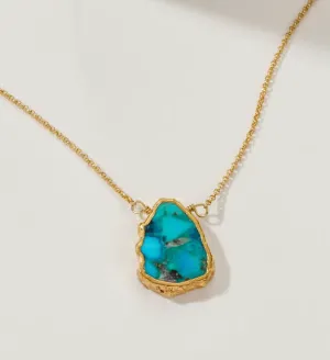 Turquoise Stone Necklace