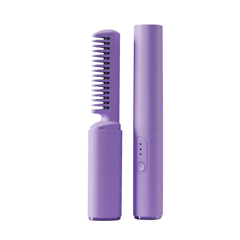 Wireless Anti-Burn Portable Hair Styler Comb