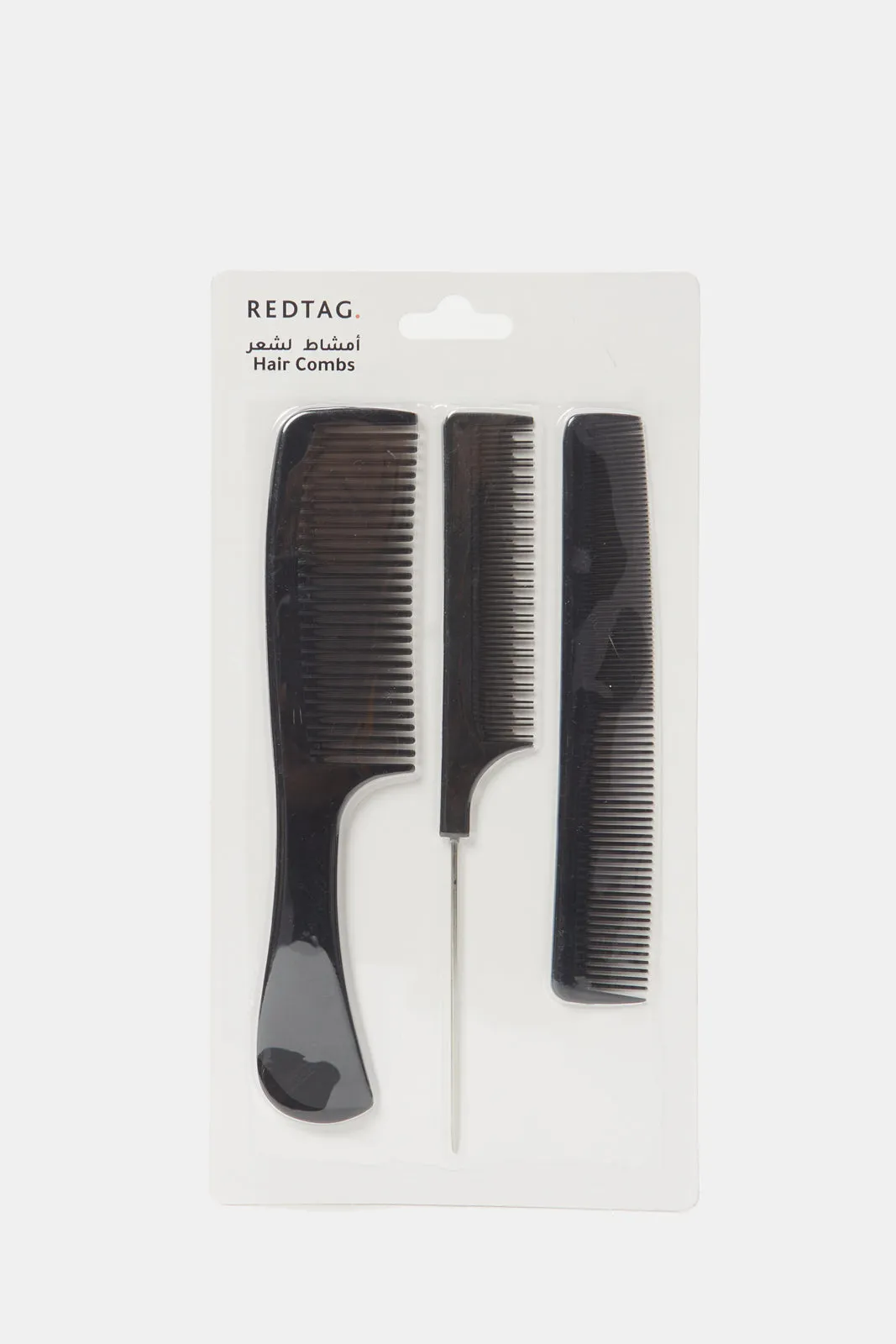 Women Black Hair Comb Set (Pack of 3)