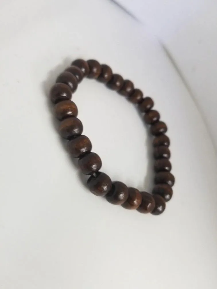 Wooden Bead Bracelet