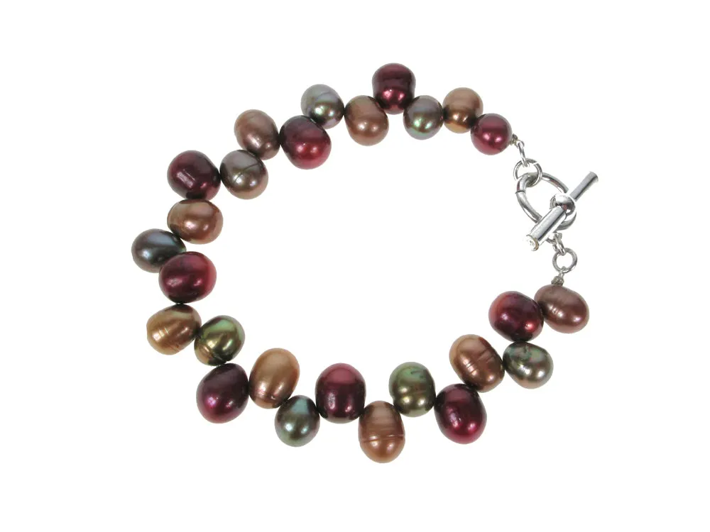 Zig Zag Pearl Bracelet