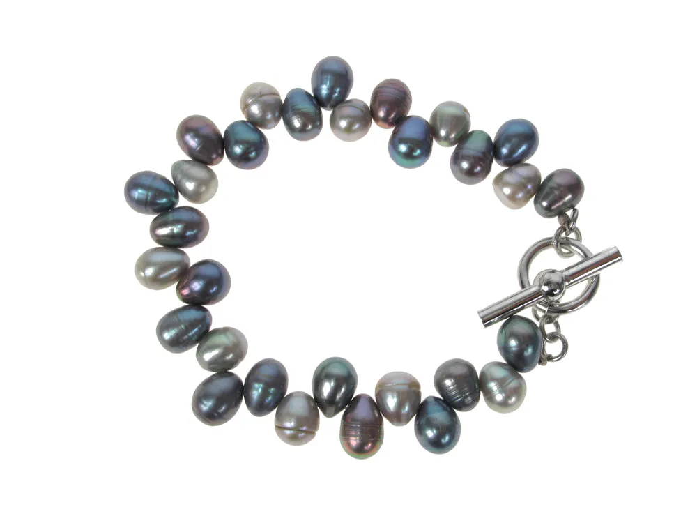 Zig Zag Pearl Bracelet